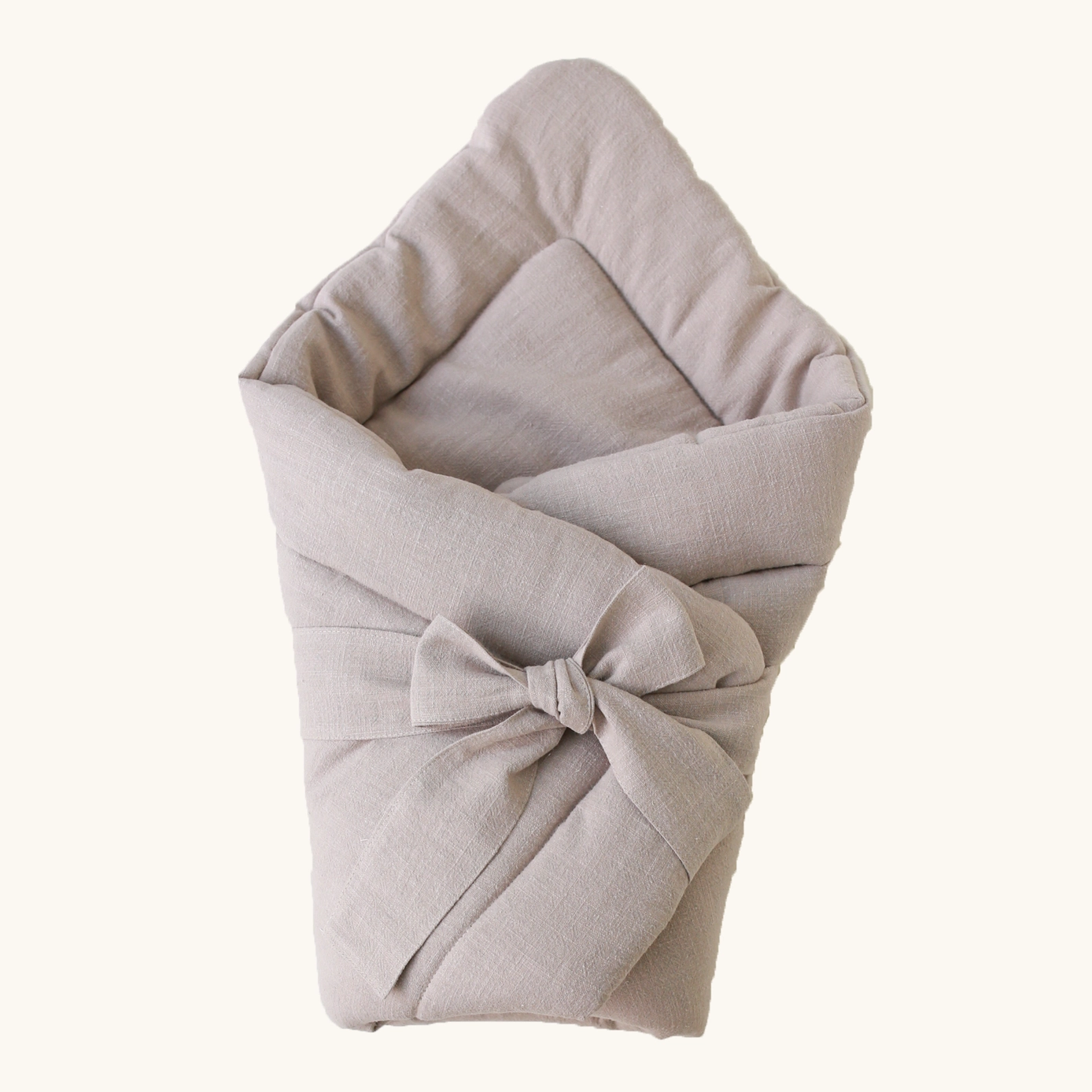 Enveloppe/Emmaillotage en lin pour bébé