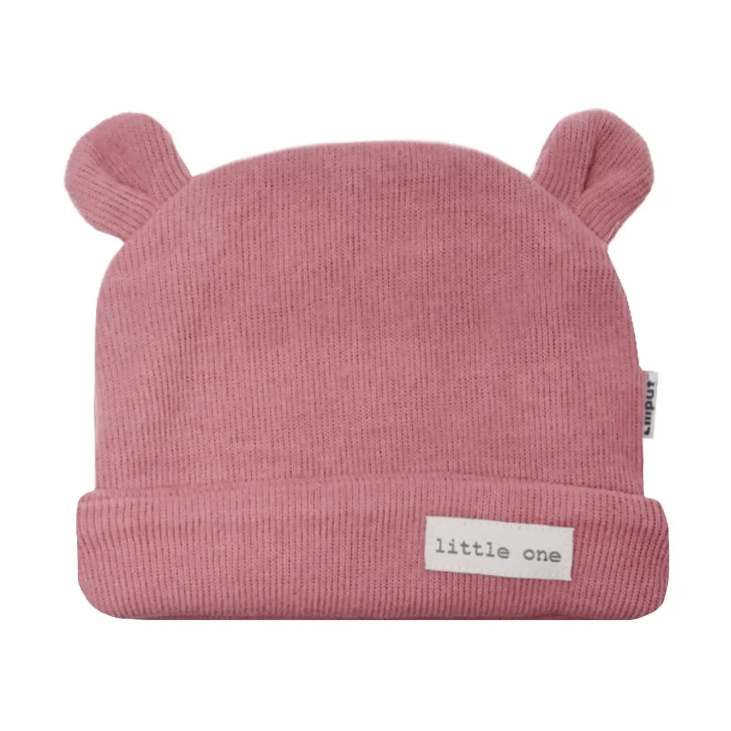 Bonnet en maille côtelée