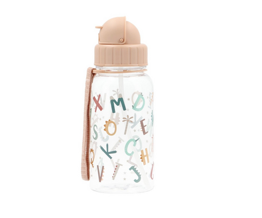 Gourde en Plastique Funny Letters