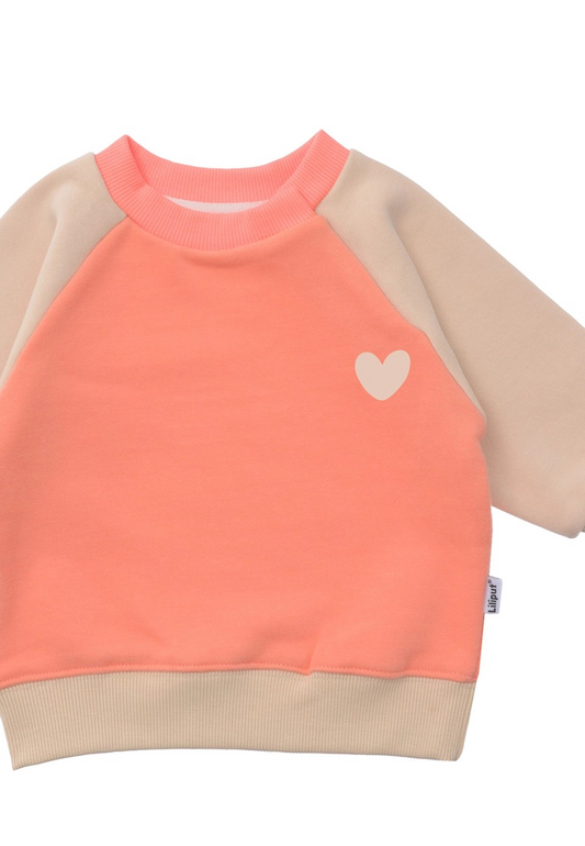 Sweat-shirt avec imprimé "Cœur"