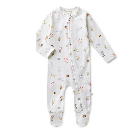 Pyjama à fermeture éclair "Garden Friends"