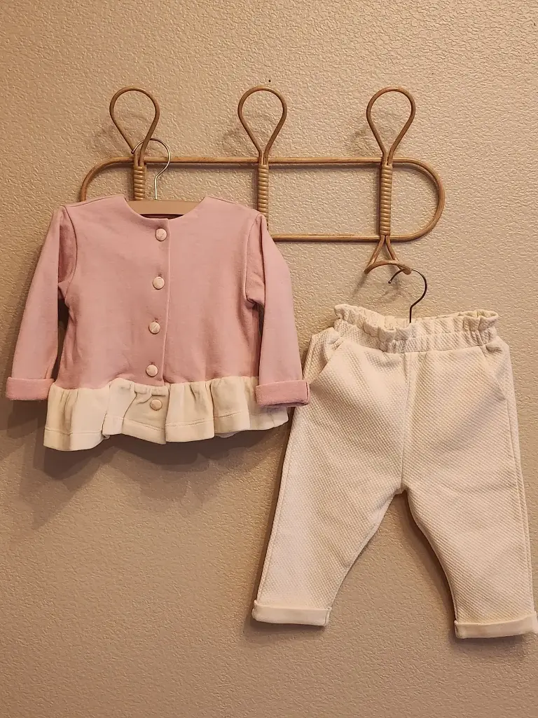 Cardigan à volants