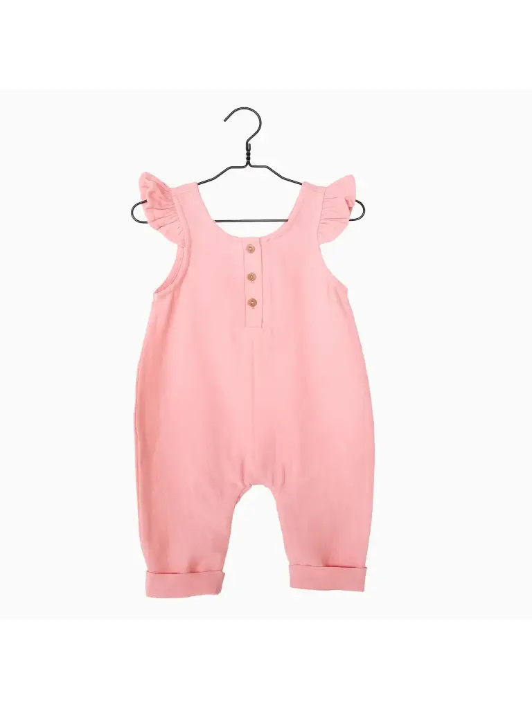 Combinaison fille en gaze de coton