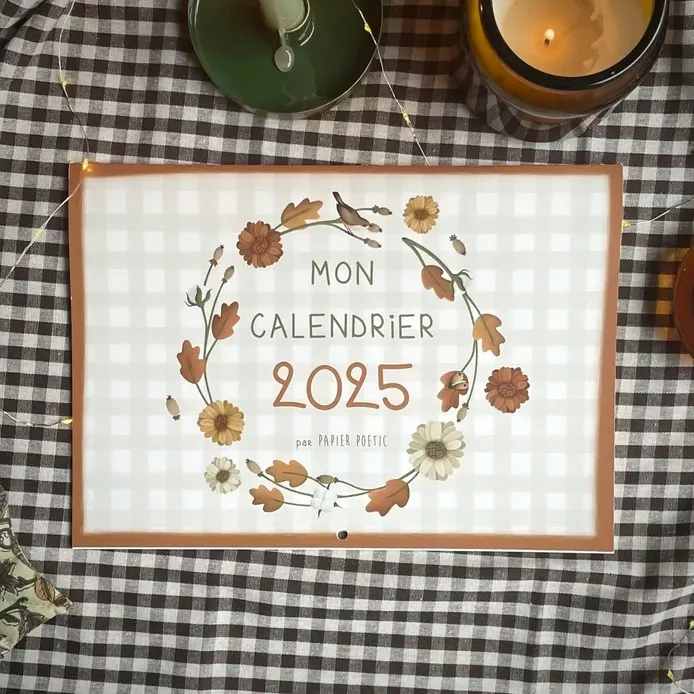 Calendrier Mural 2025