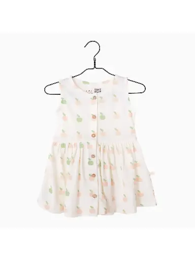Robe en Jersey "pomme bicolore"