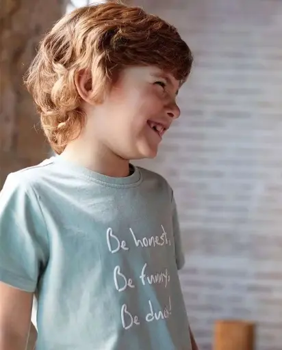 T-shirt avec message