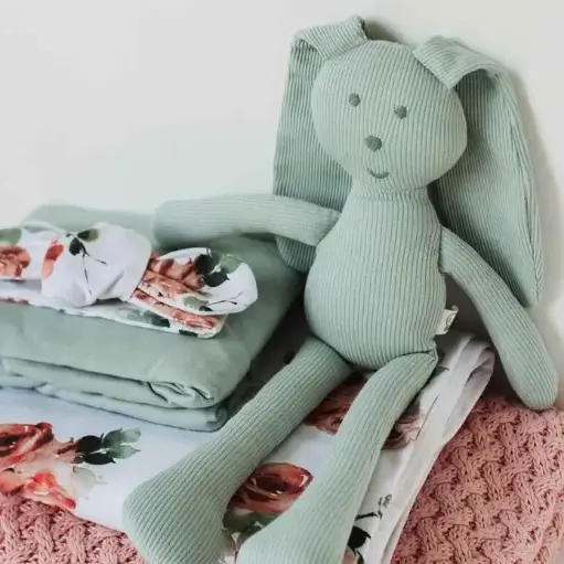 Lapin câlin "Sauge"